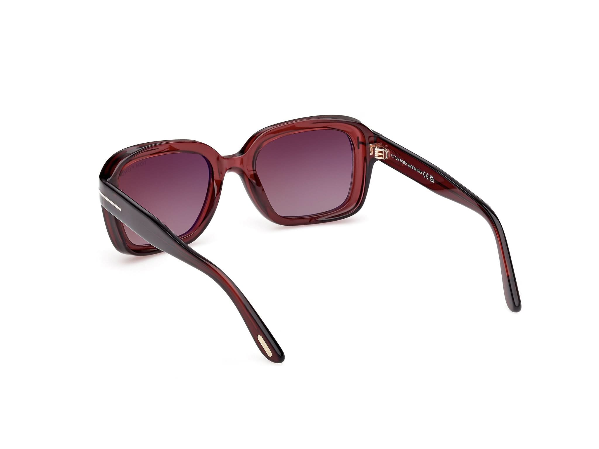 Back Side View of Tom Ford Natalia 1#color_Bordeaux