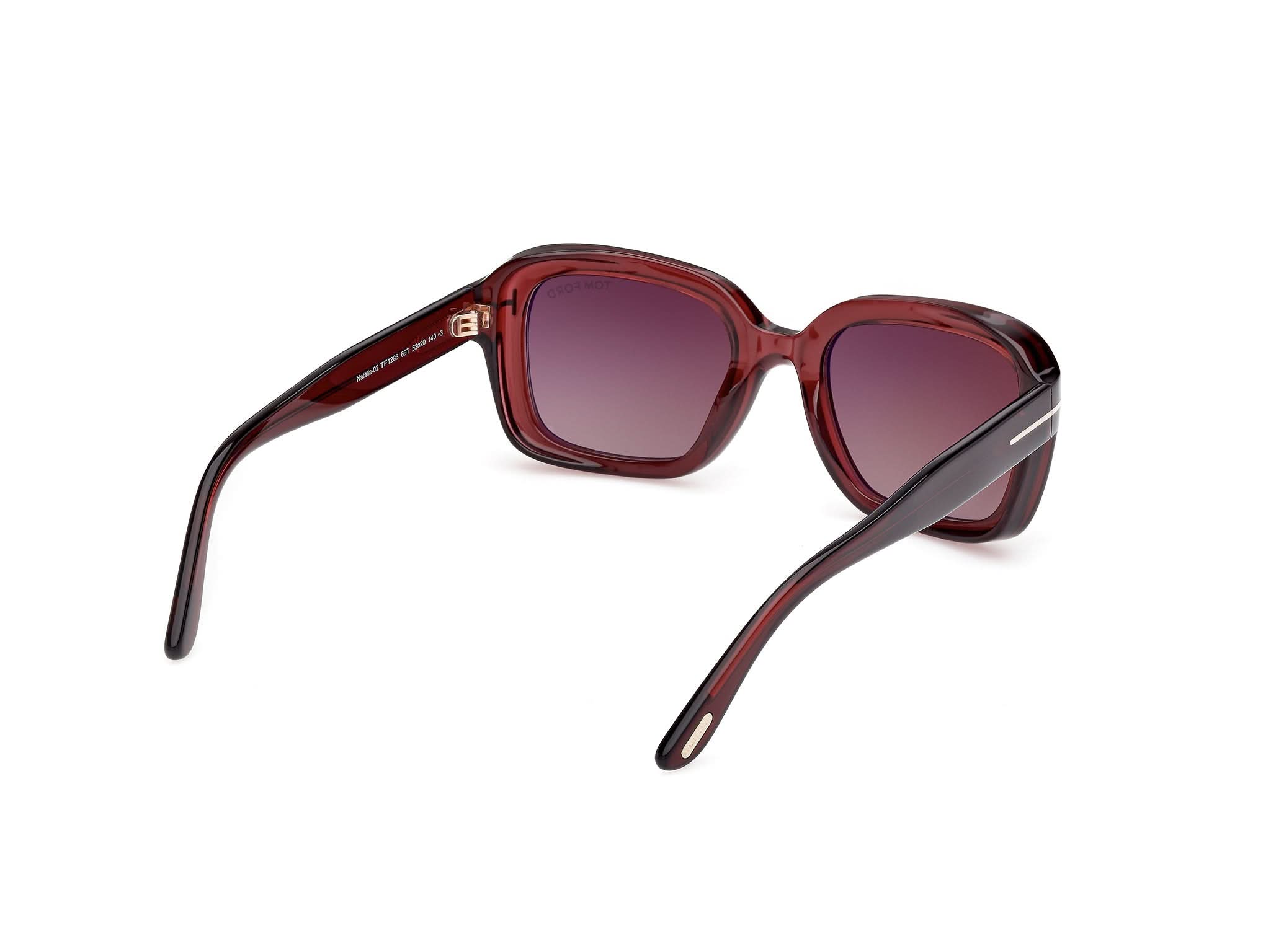Diagnoal Side view of Tom Ford Natalia 1#color_Bordeaux