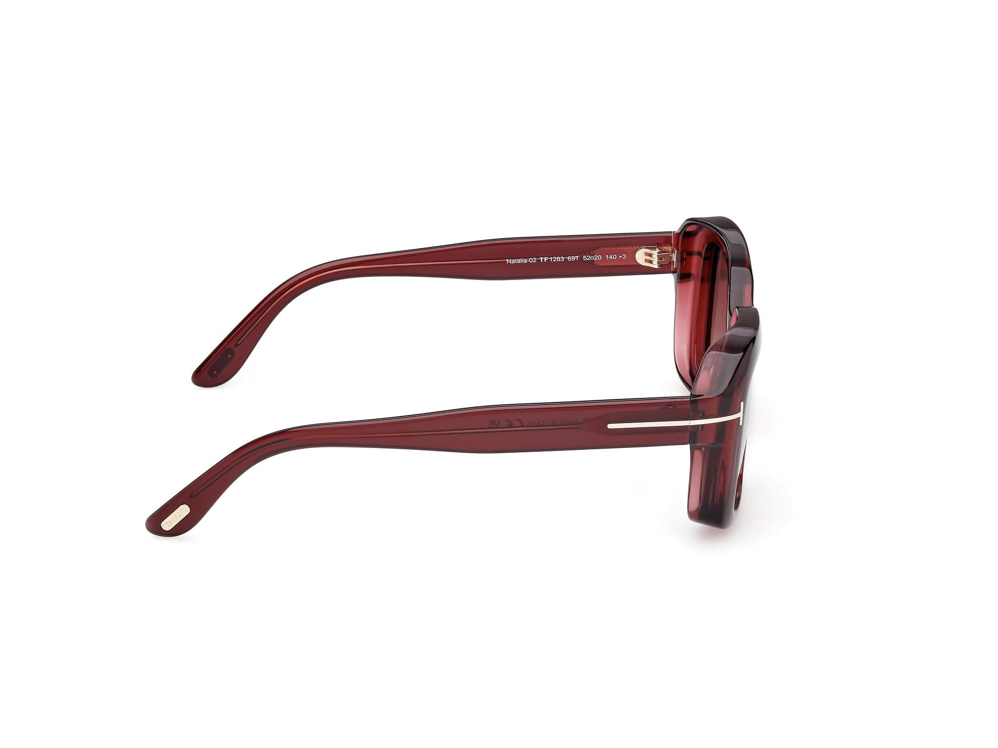 90 deg view of Tom Ford Natalia 1#color_Bordeaux