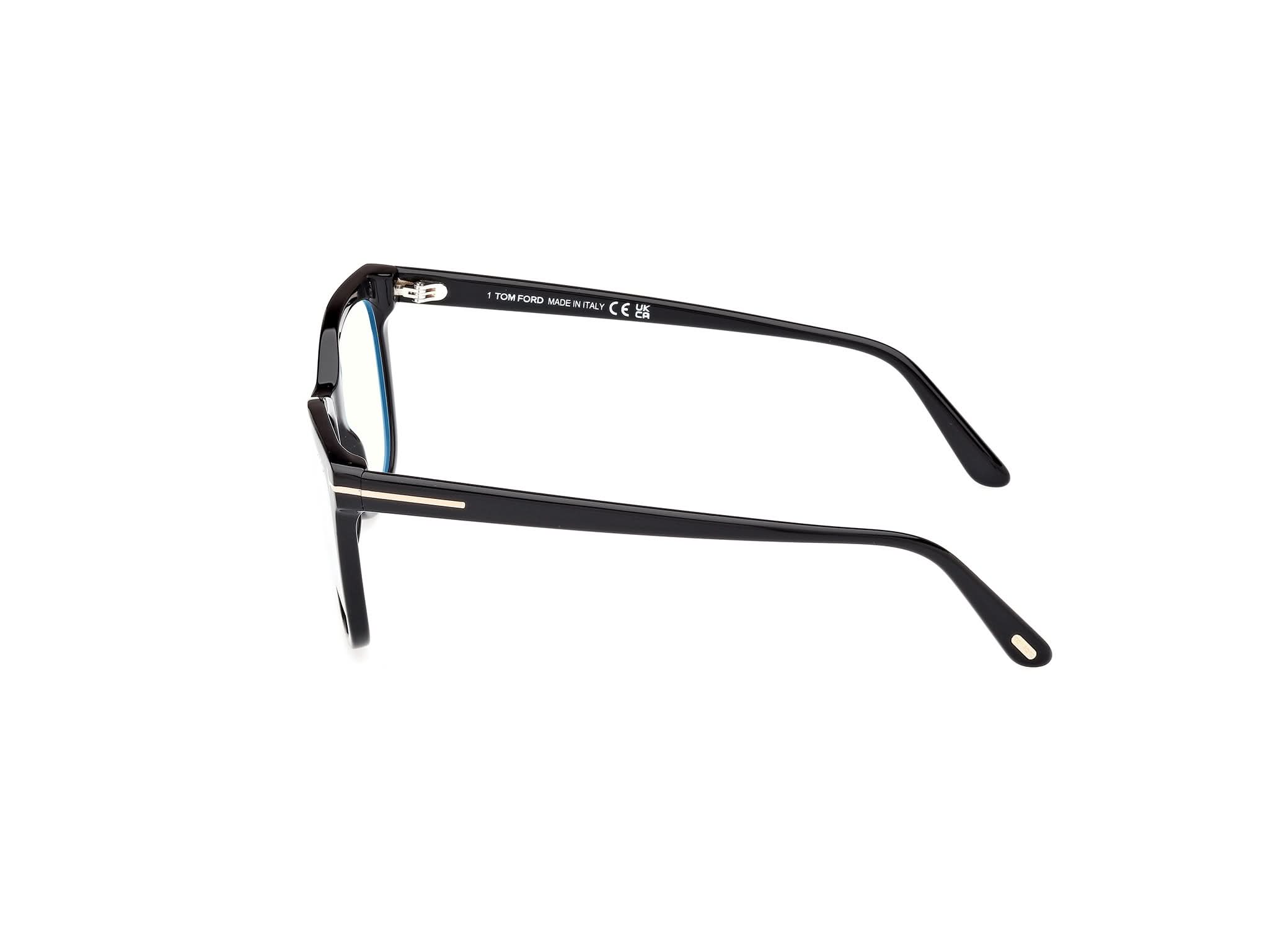 90 deg view of Tom Ford FT5986 1#color_shiny black
