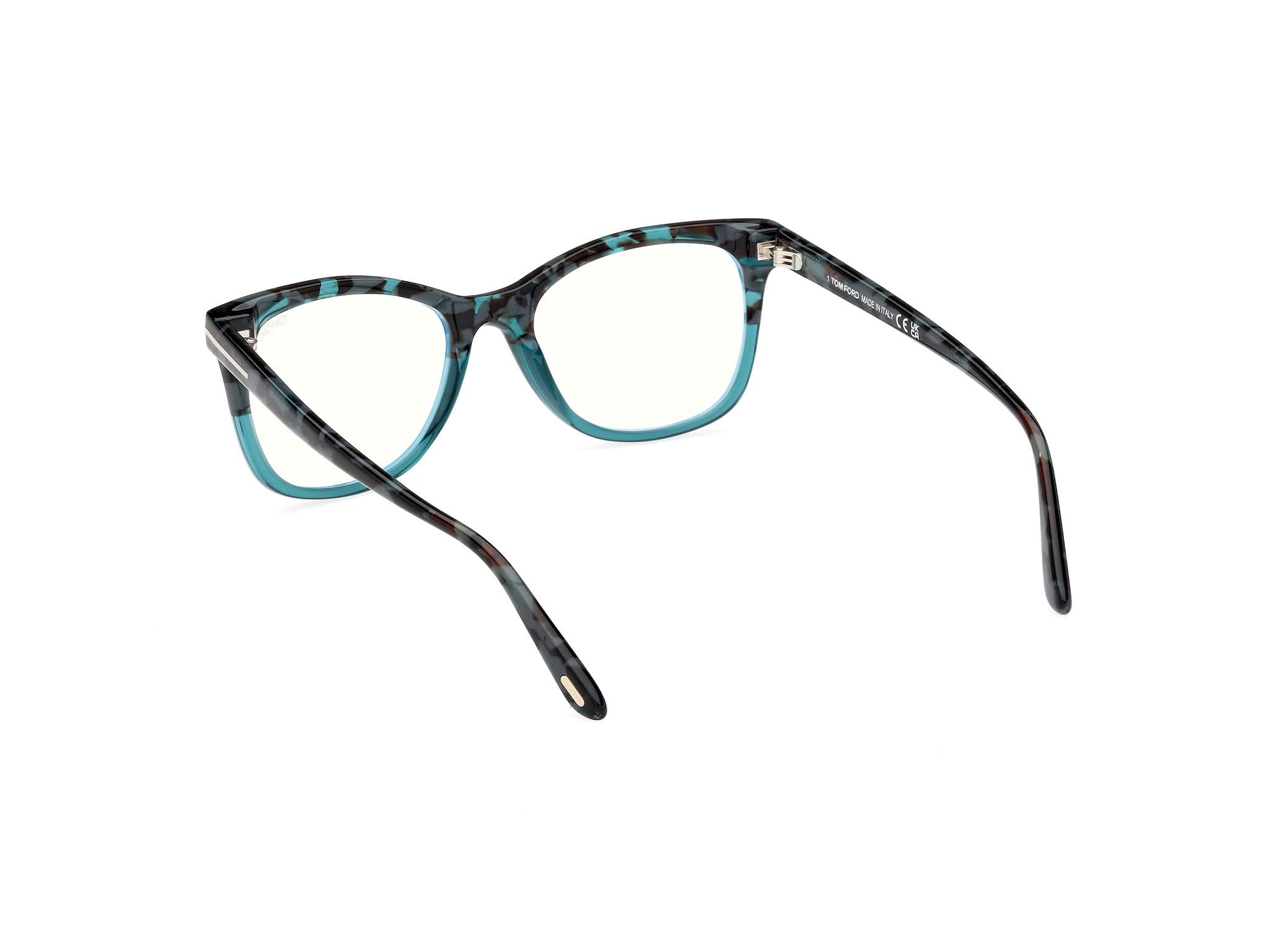 Back Side View of Tom Ford FT5986 1#color_blue havana