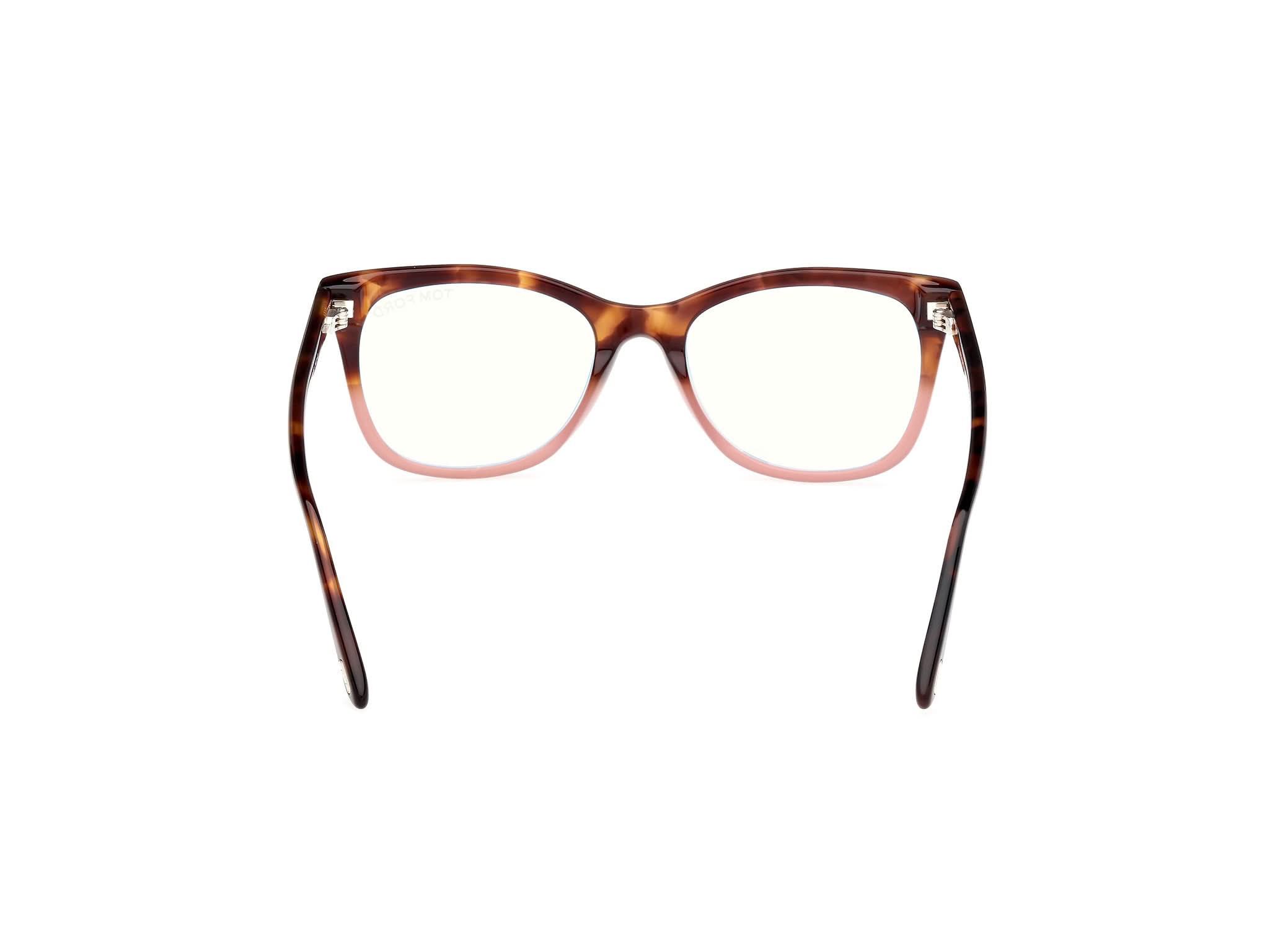 Back view of Tom Ford FT5986 1#color_havana