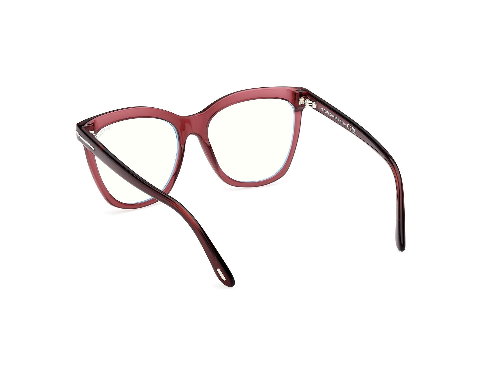 Back Side View of Tom Ford FT6042 1#color_Bordeaux shiny