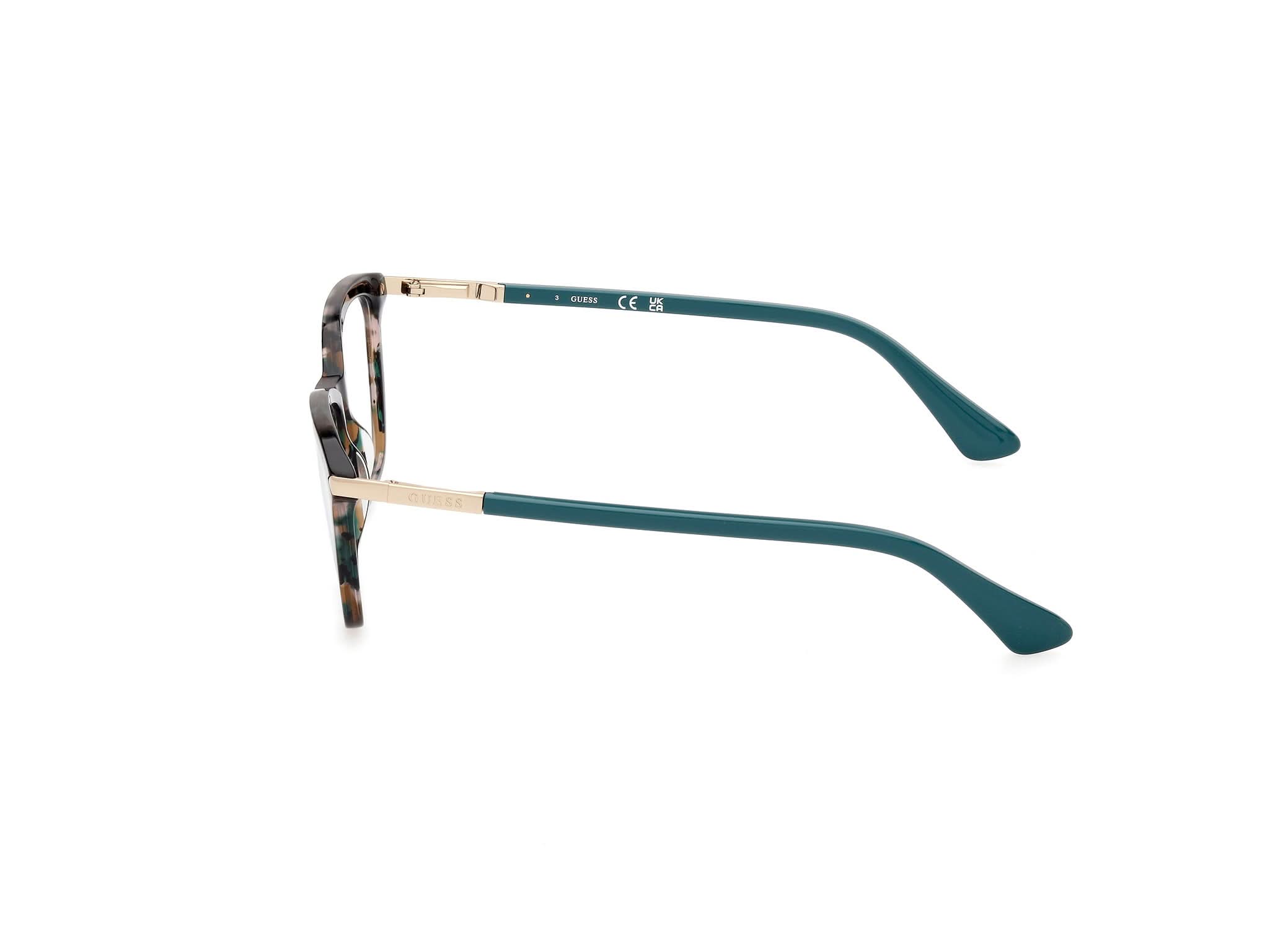 Left view of Guess GU2880  1#color_green havana