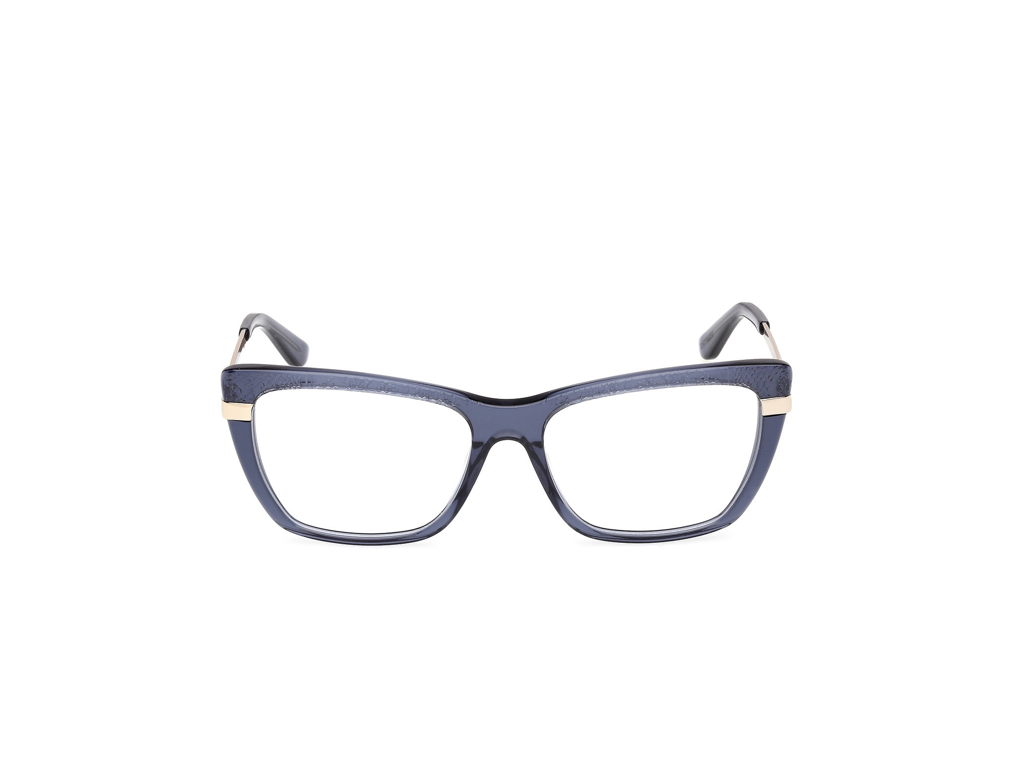 Front view of Guess GU50246  1#color_blue steel