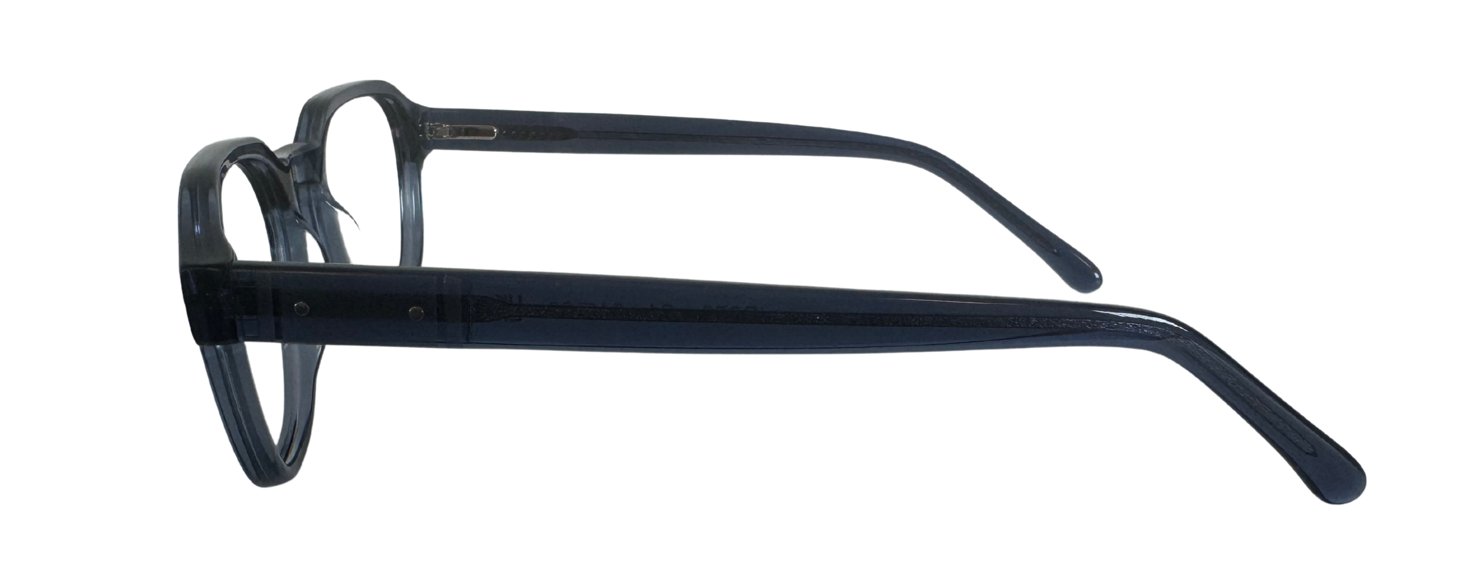 Side view of HARRIS #color_Transparent blue