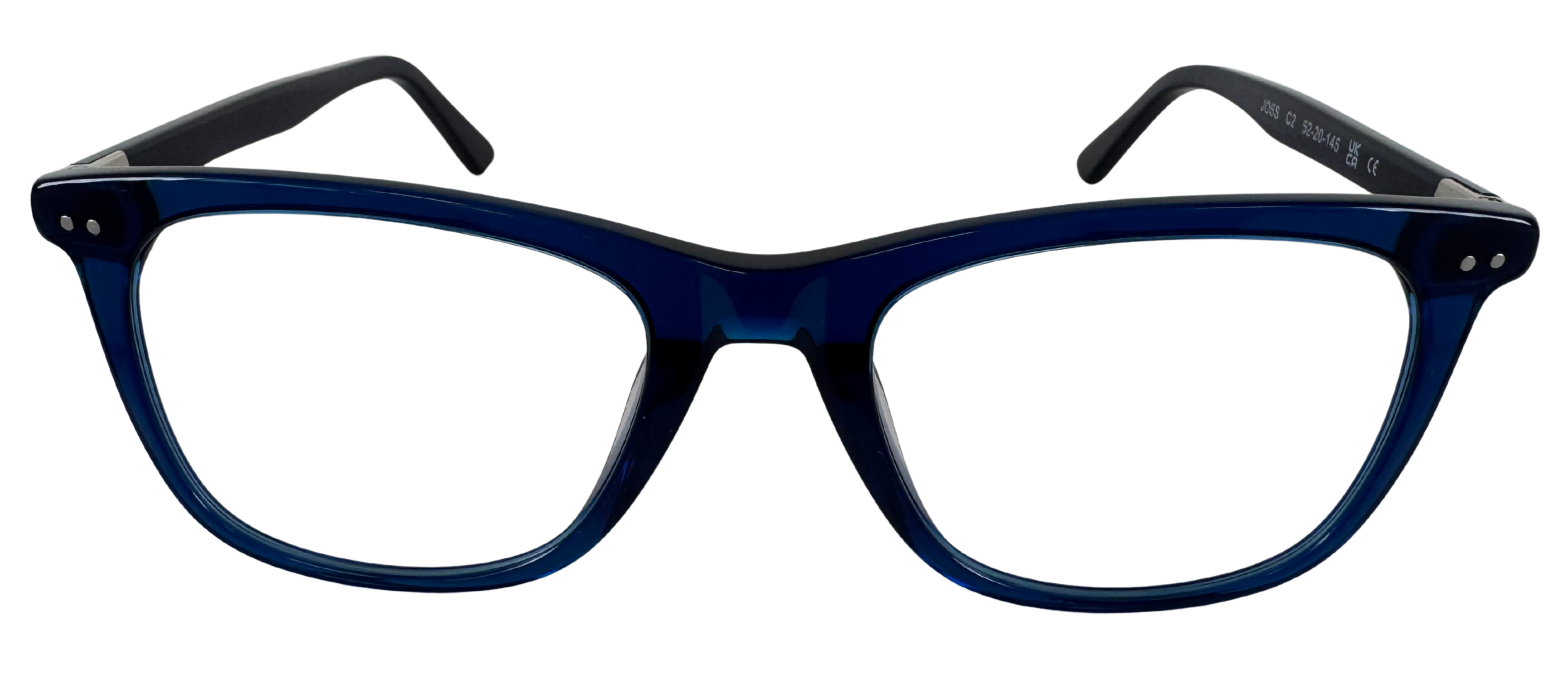Front view of JOSS #color_Transparent blue