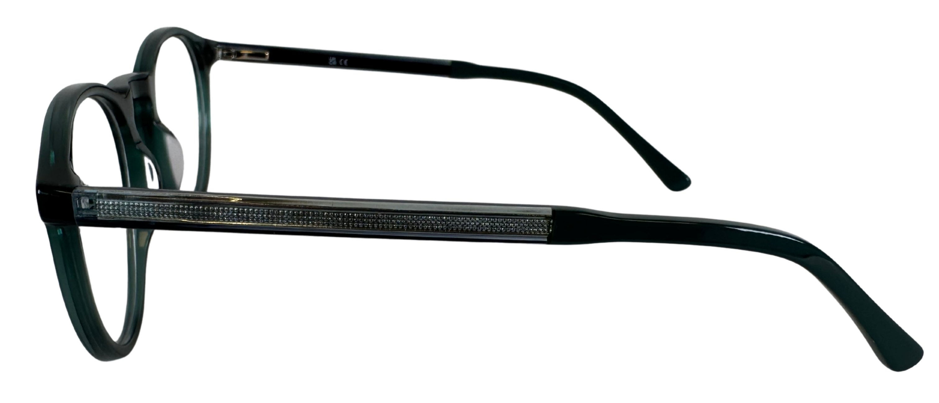 Side view of LUX #color_Transparent Green