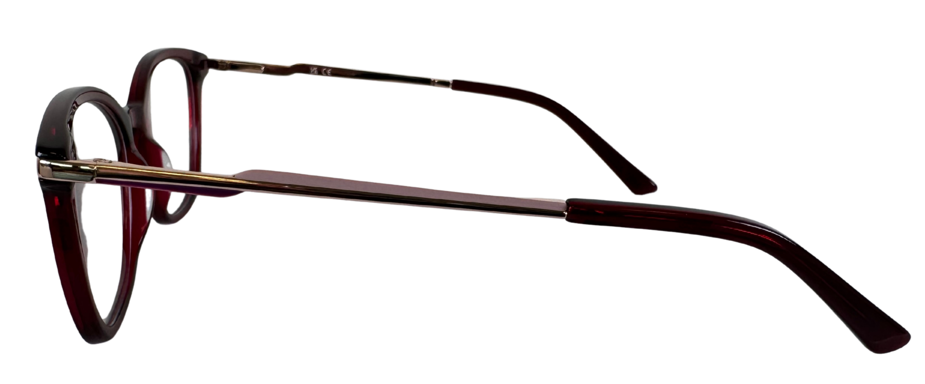 Side view of LYRA #color_Dark Burgundy