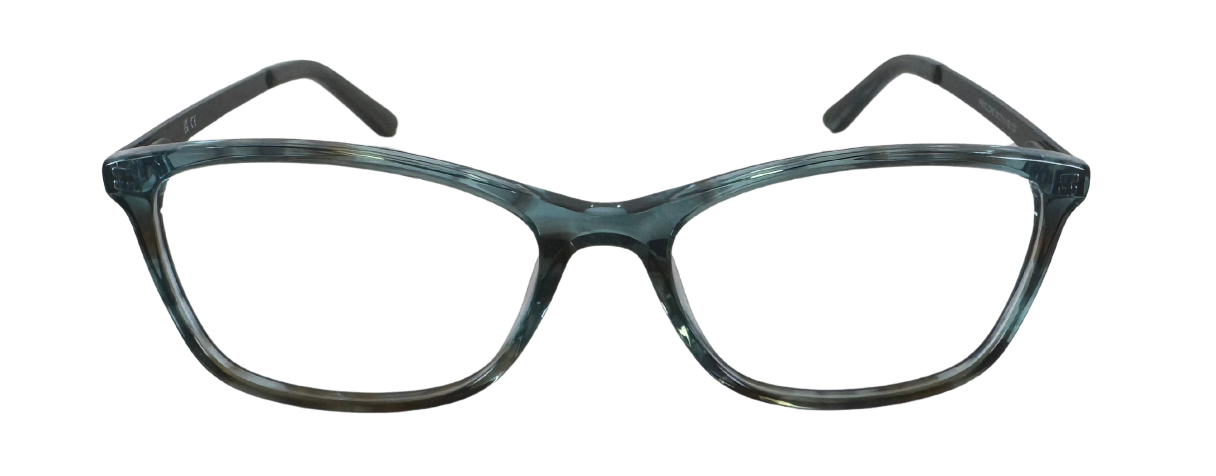 Front view of PENELOPE #color_BLUE/TEAL MARBLE