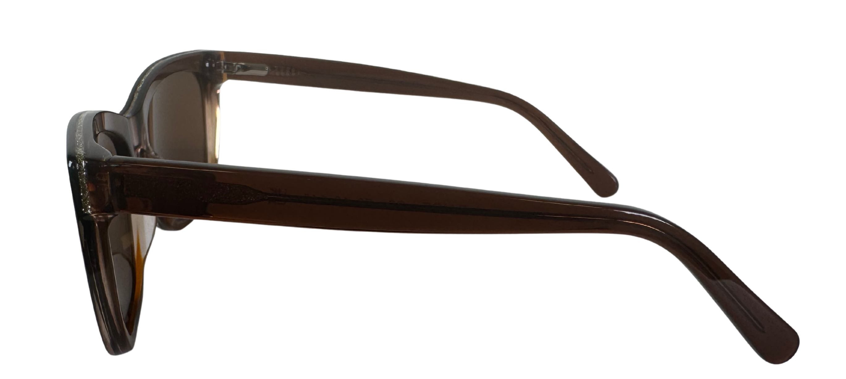 Side view of SAIGE #color_Transparent Brown
