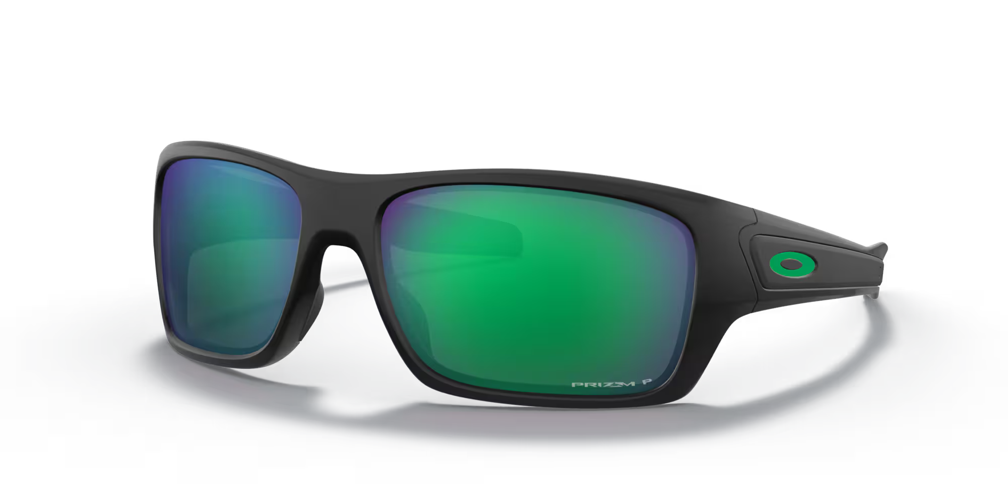 Front view of Oakley turbine #color_Matte Black