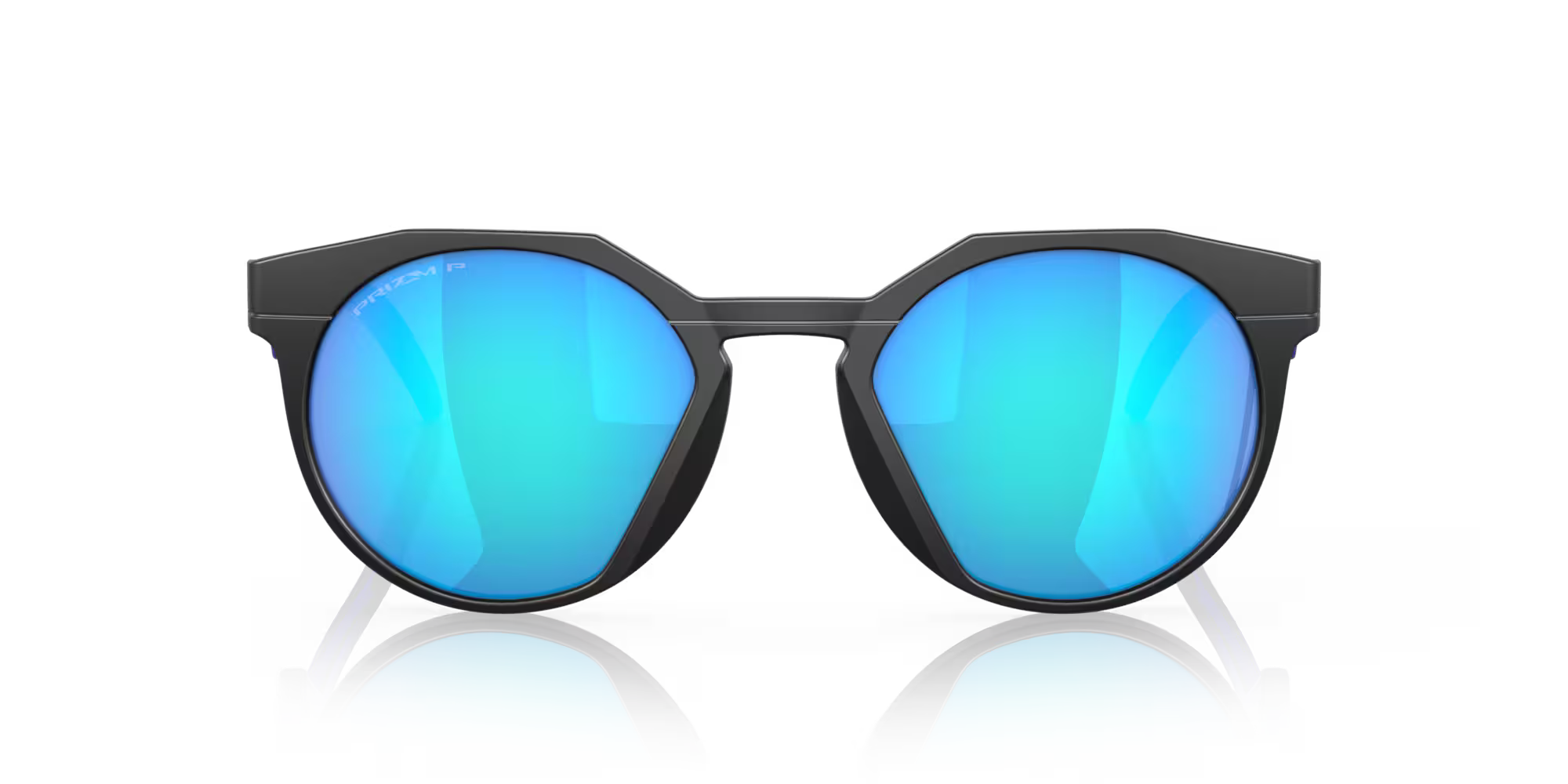 Front view of Oakley HSTN #color_Matte Black