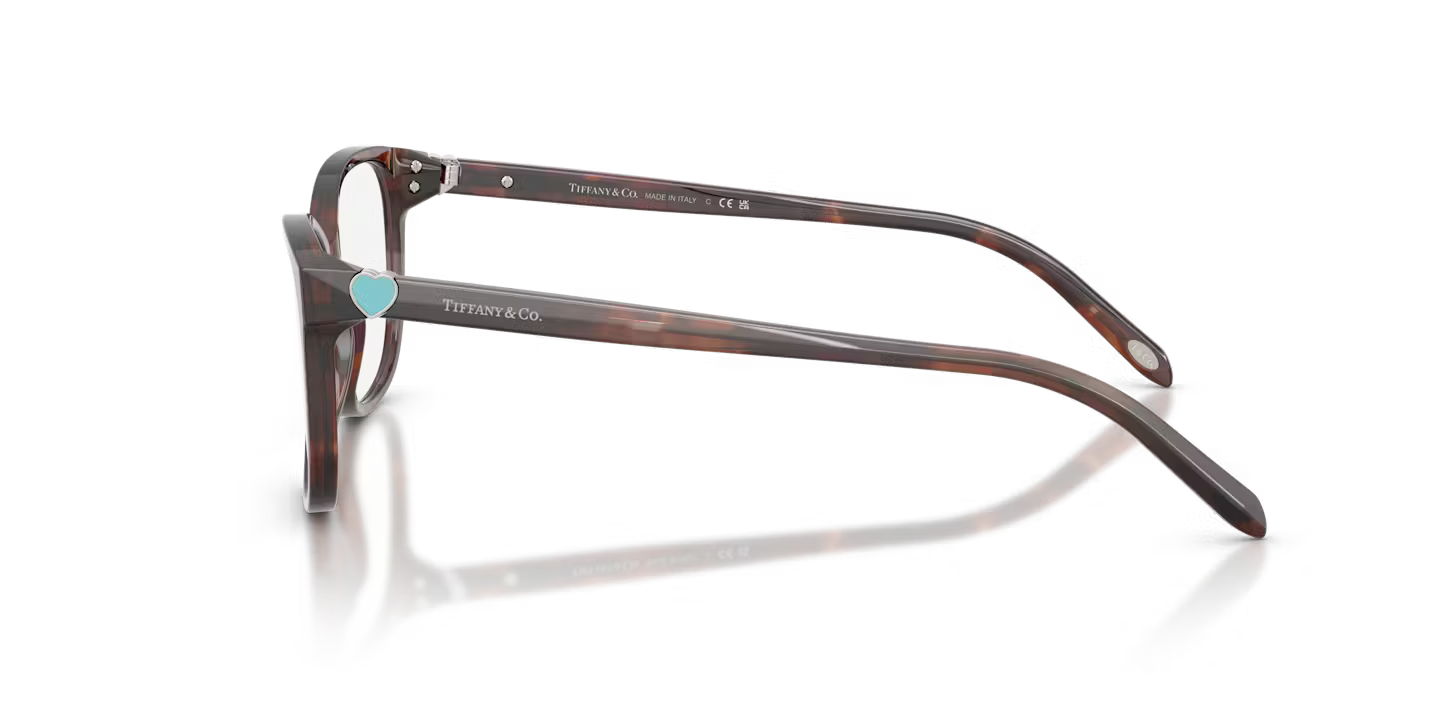 Left view of Tiffany 2097 1#color_Spotted brown havana