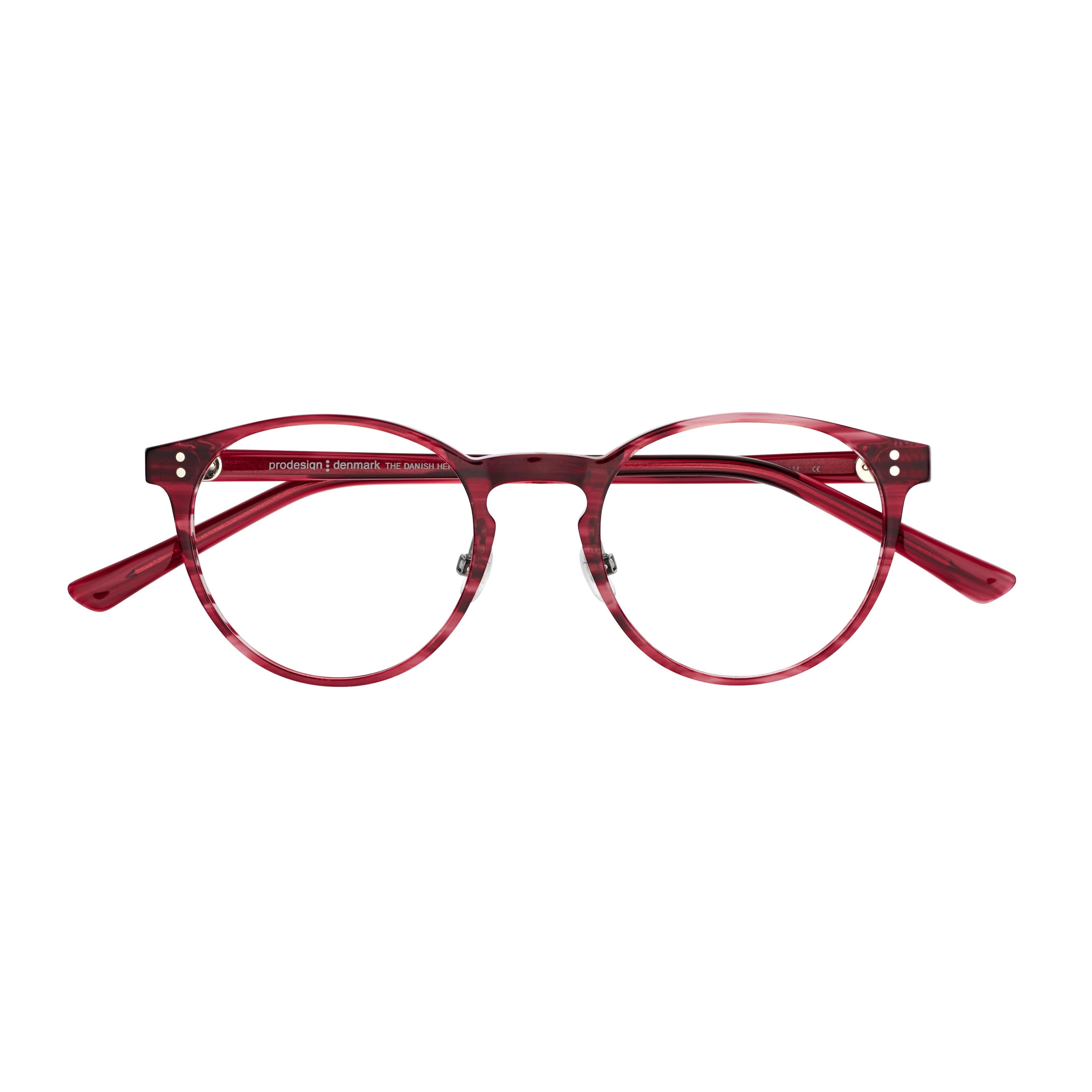 Front view of Pro Design frame 4770#color_Red Medium Shiny